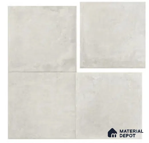 Subway Wall & Floor Tile TL 13457 Pearl Ash 8 inch x 8 inch Ceramic Matte Finish | Suitable for Living Room, Bathroom, Kitchen, Dining & Highlighter Wall