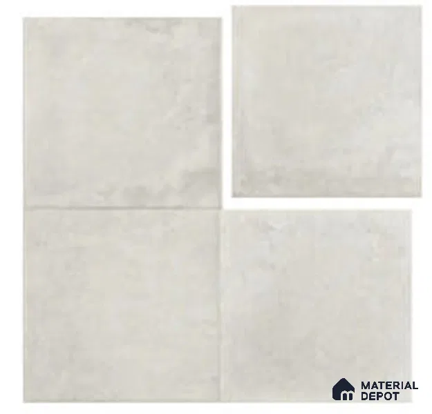 Subway Wall & Floor Tile TL 13457 Pearl Ash 8 inch x 8 inch Ceramic Matte Finish | Suitable for Living Room, Bathroom, Kitchen, Dining & Highlighter Wall