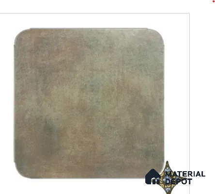 Cement Look Floor & Wall Octagon Tile TL 11427 D Olive Grey 20 inch x 20 inch Matte Finish Porcelain Tile - 9 mm | Suitable For Bathroom, Kitchen, Dining Area
