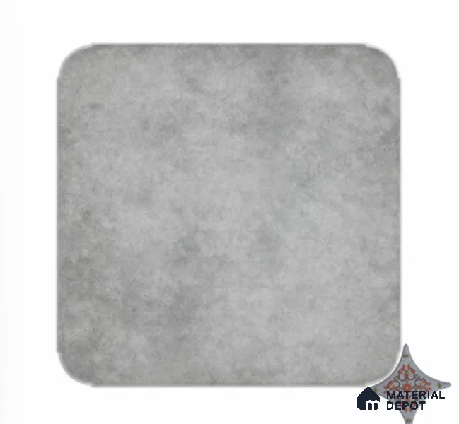 Cement Look Floor & Wall Octagon Tile TL 11427 F Silver Grey 20 inch x 20 inch Matte Finish Porcelain Tile - 9 mm | Suitable For Bathroom, Kitchen, Dining Area