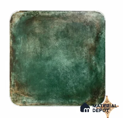 Cement Look Floor & Wall Octagon Tile TL 11427 H Emerald Green 20 inch x 20 inch Matte Finish Porcelain Tile - 9 mm | Suitable For Bathroom, Kitchen, Dining Area
