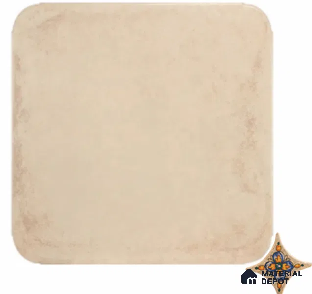 Cement Look Floor & Wall Octagon Tile TL 11427 Creamy Beige 20 inch x 20 inch Matte Finish Porcelain Tile - 9 mm | Suitable For Bathroom, Kitchen, Dining Area