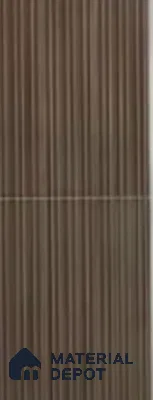 Subway Wall Tile TL 13485 I Cocoa Ridge 60 x 246 mm Ceramic Glossy Finish | Punch Surface | Suitable for Bathroom, Kitchen & Highlighter Wall