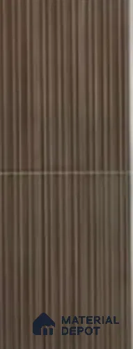 Subway Wall Tile TL 13485 I Cocoa Ridge 60 x 246 mm Ceramic Glossy Finish | Punch Surface | Suitable for Bathroom, Kitchen & Highlighter Wall
