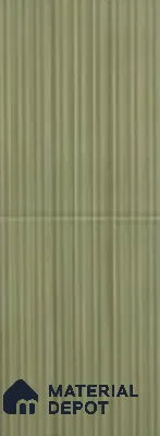 Subway Wall Tile TL 13485 L Sage Ridge 60 x 246 mm Ceramic Glossy Finish | Punch Surface | Suitable for Bathroom, Kitchen & Highlighter Wall