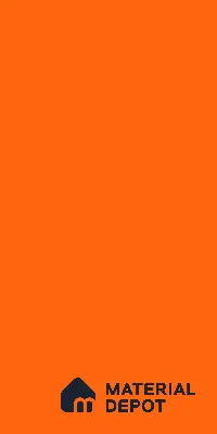 M005 Merino Hanex N-Orange 12 ft x 2.5 ft Corian Solid Surface - 12 mm