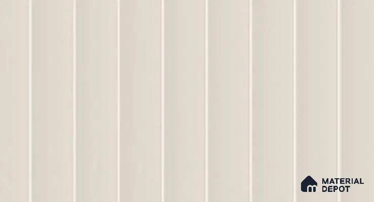 Subway Wall Tile TL 13484 F Blinds Cream 161 x 300 mm Ceramic Shiny Finish | Vertical Fluted Design | Suitable for Bathroom, Kitchen Backsplash & Highlighter Wall