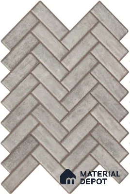 Brick Look Floor & Wall Tile TL 13458 C  2 ft x 16 inch Matte Finish Porcelain Tile - 9 mm