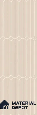Faux Subway Wall Tile TL 13483 B Belle Beige 240 x 740 mm Porcelain Shiny Finish | Suitable for Bathroom, Kitchen, Dining & Highlighter Wall