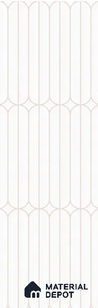 Faux Subway Wall Tile TL 13483 Belle Blanco 240 x 740 mm Porcelain Shiny Finish | Suitable for Bathroom, Kitchen, Dining & Highlighter Wall