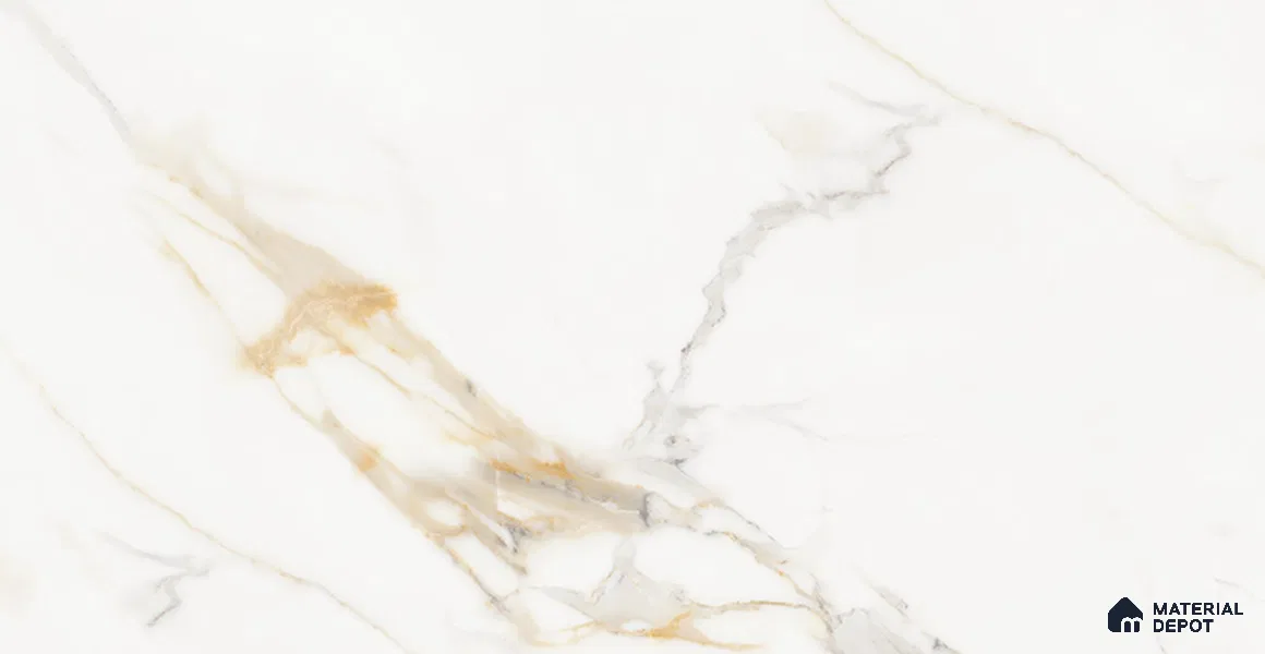 Marble Look Wall Tile TL 11359 210 Light 2 ft x 1 ft Glossy Finish Ceramic Tile - 9 mm