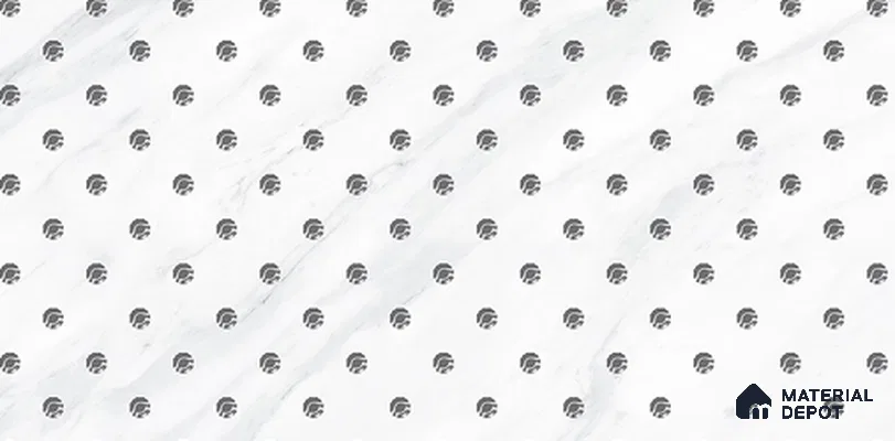 Patterned Look Wall Tile TL 11354 B 204 Dark 2 ft x 1 ft Glossy Finish Ceramic Tile - 9 mm