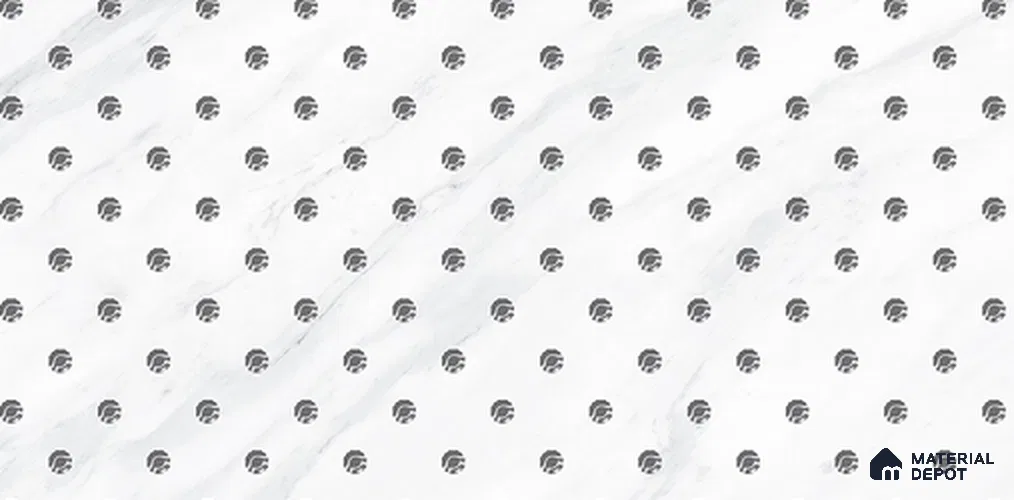 Patterned Look Wall Tile TL 11354 B 204 Dark 2 ft x 1 ft Glossy Finish Ceramic Tile - 9 mm