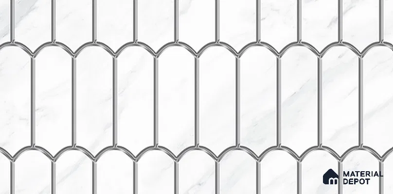 Subway Look Wall Tile TL 11354 C 204 Highlighter 2 ft x 1 ft Glossy Finish Ceramic Tile - 9 mm