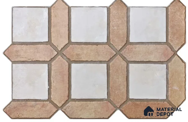 Geometric & Abstracts Look Floor Tile TL 13462 B  2 ft x 16 inch Matte Finish Porcelain Tile - 12 mm