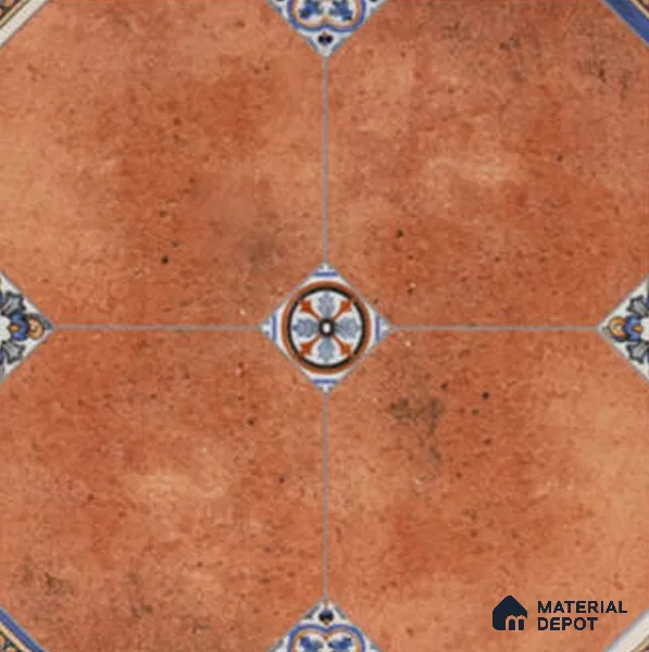 Moroccans Look Floor Tile TL 13464 B  29 inch x 29 inch Matte Finish Porcelain Tile - 9 mm