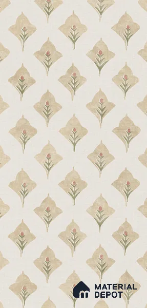 Tropical Florals Look Wall Tile TL 13465 B  4 ft x 2 ft Matte Finish Porcelain Tile - 9 mm