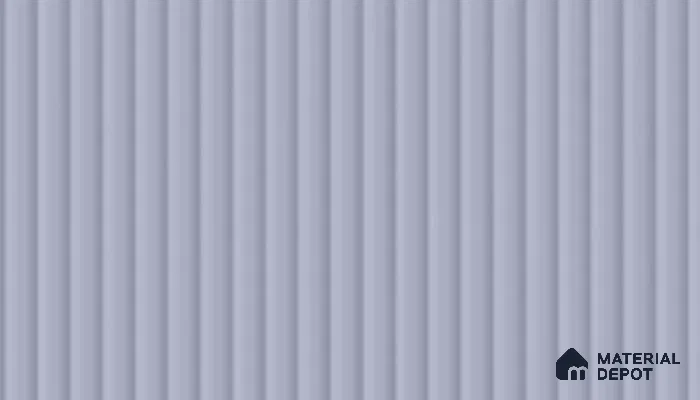 Cool Grey Fluted Solid Color LM 19435 Saturated Blue Matte Finish 8 ft x 4 ft Matte Finish Decorative Laminate - 1 mm | Suitable for TV Unit,Wardrobe, Kitchen Cabinets