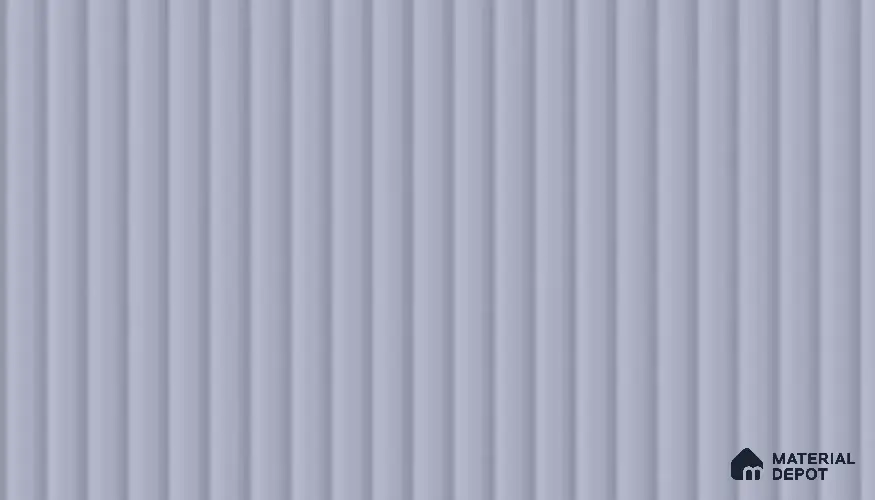 Cool Grey Fluted Solid Color LM 19435 Saturated Blue Matte Finish 8 ft x 4 ft Matte Finish Decorative Laminate - 1 mm | Suitable for TV Unit,Wardrobe, Kitchen Cabinets