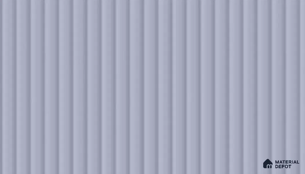 Cool Grey Fluted Solid Color LM 19435 Saturated Blue Matte Finish 8 ft x 4 ft Matte Finish Decorative Laminate - 1 mm | Suitable for TV Unit,Wardrobe, Kitchen Cabinets