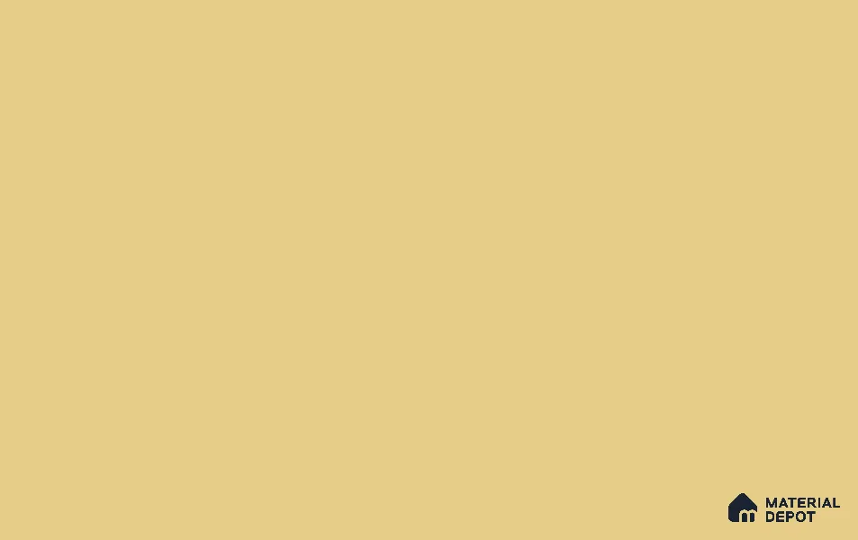 Yellow Super Matte Finish Decorative Laminate 8 ft x 4 ft | LM 25760 - 1 mm | Ideal for Living Room, Bedroom, Kitchen, TV Cabinet, Wardrobe