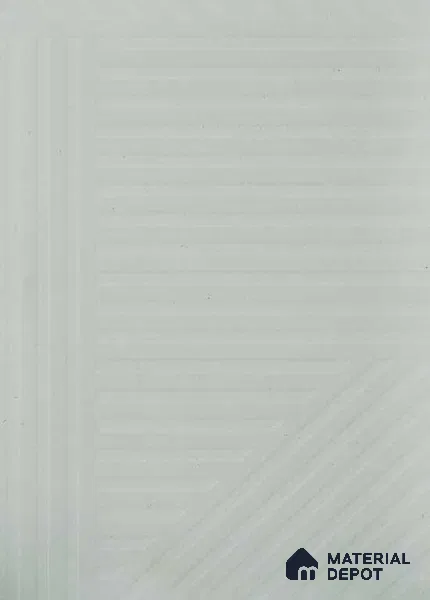 Patterned Look 111 GC Frosty White 8 ft x 4 ft Texture Finish Decorative Laminate - 1 mm | Suitable for Bedroom, TV Unit, Wardrobe