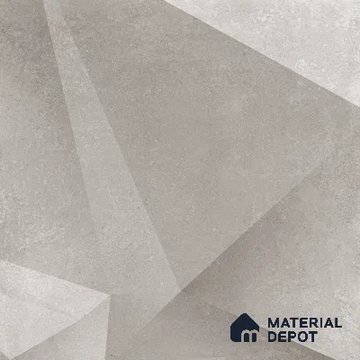 Grey Cement Wall & Floor Tile TL 06982 2 ft x 2 ft Vitrified Carving Matte Finish - 9 mm | Suitable for Living Room, Bedroom, Bathroom | Please Expect a Slight Variation of Pattern