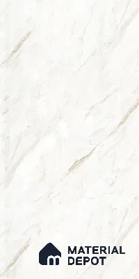 White Super Matte Finish Decorative Laminate 8 ft x 4 ft | LM 25787 - 1 mm | Ideal for Living Room, Bedroom, Kitchen, TV Cabinet, Wardrobe