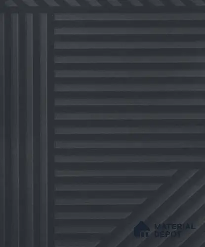 Patterned Look 293 GC Black 8 ft x 4 ft Texture Finish Decorative Laminate - 1 mm | Suitable for Bedroom, TV Unit, Wardrobe