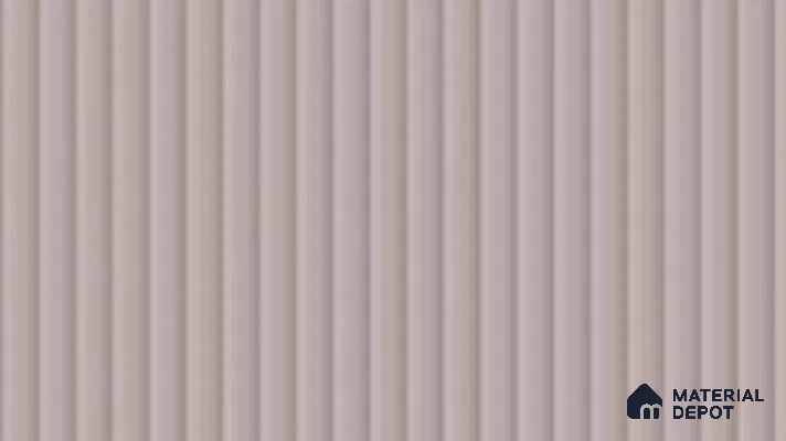 Lead Grey Fluted Solid Color LM 19468 B Lead Glossy Finish 8 ft x 4 ft Glossy Finish Decorative Laminate - 1 mm | Suitable for TV Unit,Wardrobe, Kitchen Cabinets