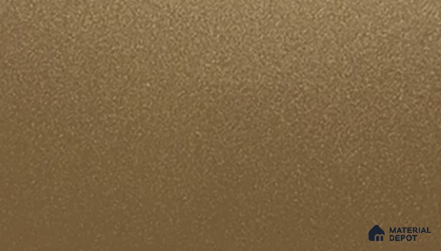 LM 19474 Caramel Gold Metallic High Gloss Finish 8 ft x 4 ft Decorative Laminate - 1 mm | Suitable for TV Unit, Wardrobe, Kitchen Cabinets
