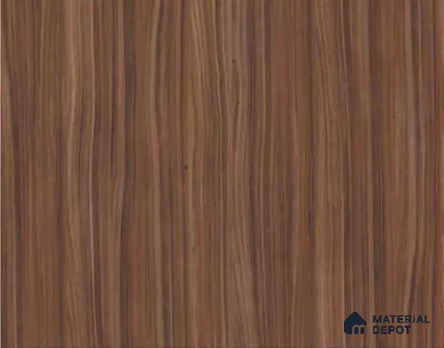 3419 Deco Walnut Light Brown 8 ft x 4 ft Double Side HPL Sheet - 5 mm
