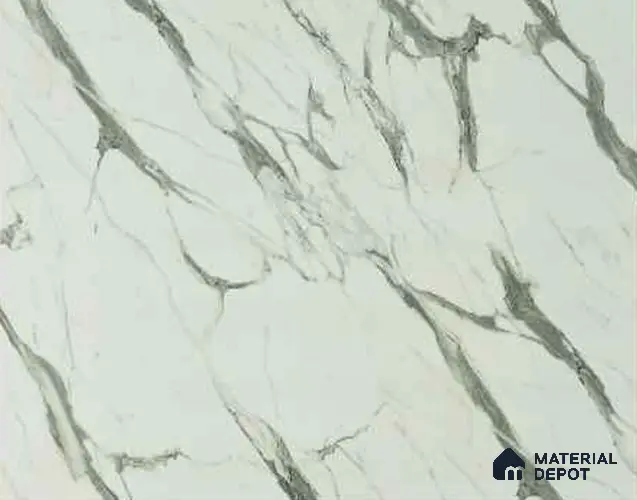 3846 White Marble 8 ft x 4 ft Double Side HPL Sheet - 5 mm