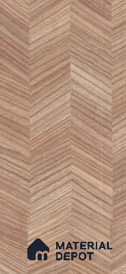 LM 19475 Brescan Walnut Regal Walnut Texture Finish 8 ft x 4 ft Decorative Laminate - 1 mm | Suitable for TV Unit, Wardrobe, Kitchen Cabinets