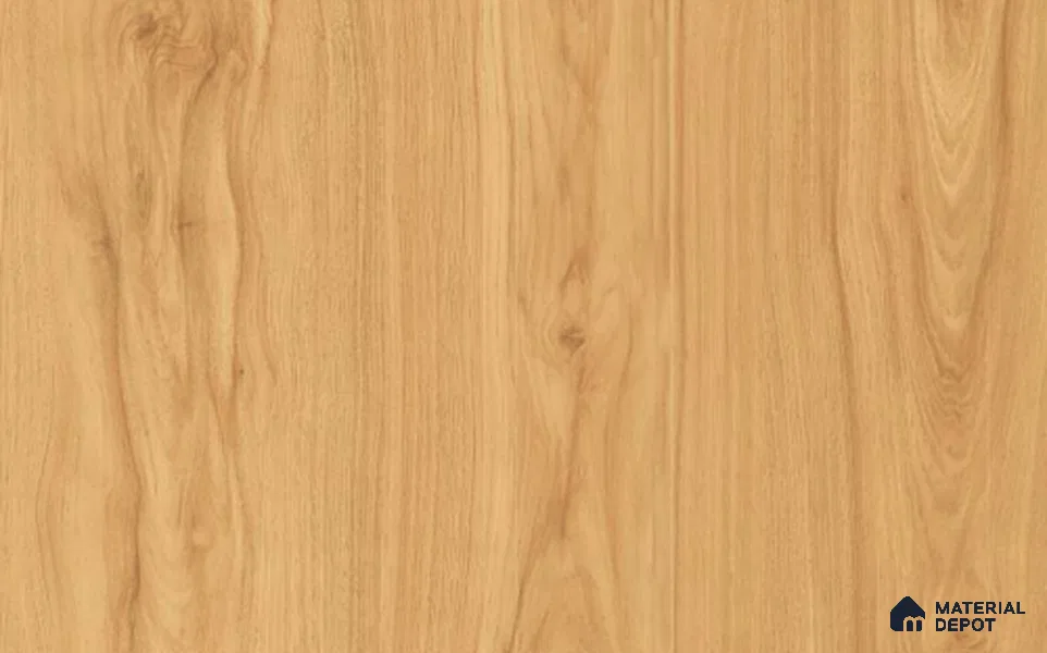 Wooden Look LM 19488 E Metallic Teak Suede Finish 8 ft x 4 ft Decorative Laminate - 1 mm | Suitable for TV Unit, Wardrobe, Kitchen Cabinets