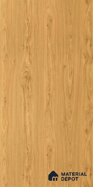 Wooden Look LM 19488 E Metallic Teak Suede Finish 8 ft x 4 ft Decorative Laminate - 1 mm | Suitable for TV Unit, Wardrobe, Kitchen Cabinets