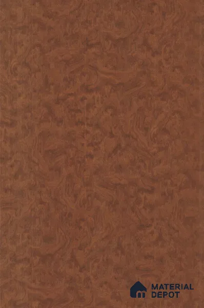 LM 19496 Golden Current Regal Walnut Texture Finish 8 ft x 4 ft Decorative Laminate - 1 mm | Suitable for TV Unit, Wardrobe, Kitchen Cabinets