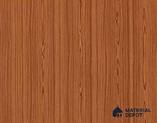 464 Nyana Teak 8 ft x 4 ft Single Side HPL Sheet - 5 mm