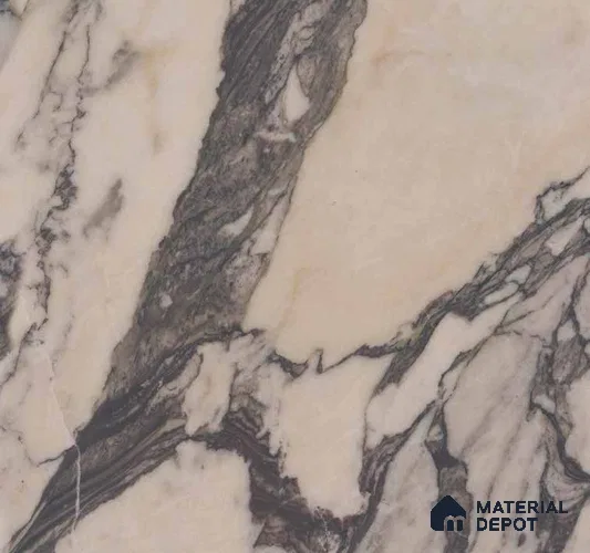 5847 LU Calacatta Marble 8 ft x 4 ft Texture Finish Decorative Laminate - 1 mm | Suitable for TV Unit, Wardrobe, Kitchen Cabinets