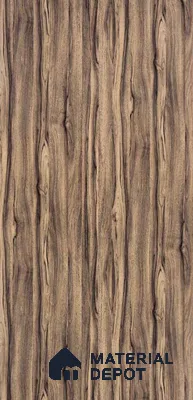 657 Marine Walnut 8 ft x 4 ft Single Side HPL Sheet - 5 mm