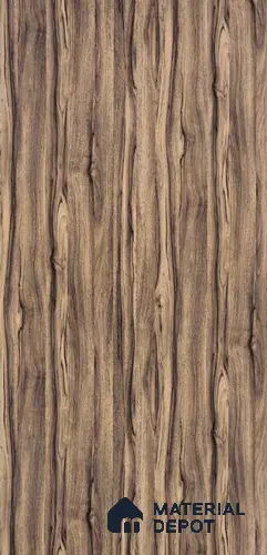 657 Marine Walnut 8 ft x 4 ft Double Side HPL Sheet - 5 mm