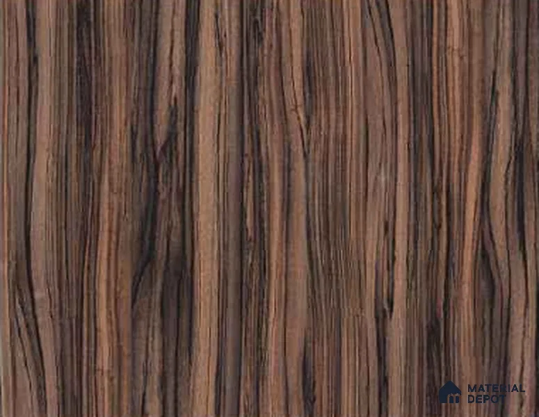 784 Wild Zebrano 8 ft x 4 ft Single Side HPL Sheet - 5 mm