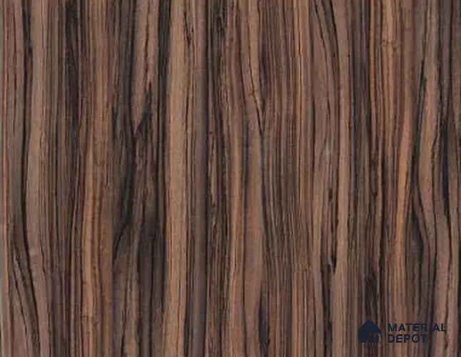 784 Wild Zebrano 8 ft x 4 ft Double Side HPL Sheet - 4 mm