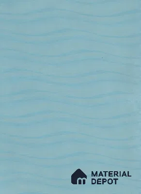 Patterned Look 80255 VL Phiroja Blue 8 ft x 4 ft Texture Finish Liner Laminate - 0.8 mm | Suitable for Bedroom, TV Unit, Wardrobe