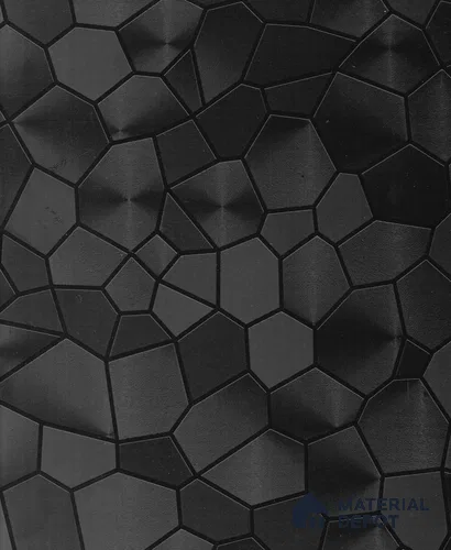 Patterned Look 80293 KF Black 8 ft x 4 ft Texture Finish Liner Laminate - 0.8 mm | Suitable for Bedroom, TV Unit, Wardrobe