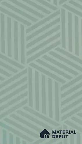 Patterned Look 83274 CX Sea Green 8 ft x 4 ft Texture Finish Liner Laminate - 0.8 mm | Suitable for Bedroom, TV Unit, Wardrobe