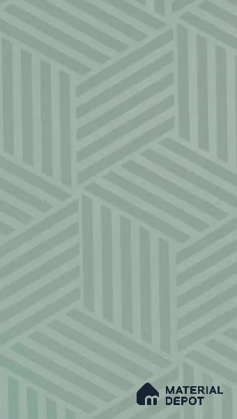 Patterned Look 83274 CX Sea Green 8 ft x 4 ft Texture Finish Liner Laminate - 0.8 mm | Suitable for Bedroom, TV Unit, Wardrobe