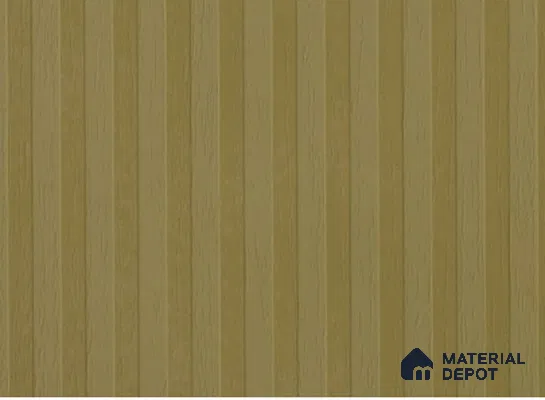 Fluted Solid Color Look 83283 CL Verona Green 8 ft x 4 ft Texture Finish Liner Laminate - 0.8 mm | Suitable for TV Unit, Wardrobe, Kitchen Cabinets