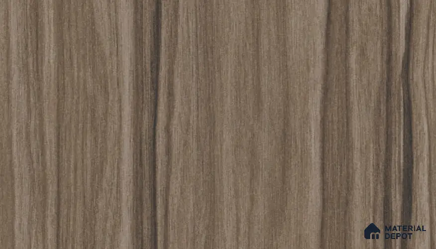 Wooden Look 83438 GL Natural Ebony 8 ft x 4 ft Glossy Finish Liner Laminate - 0.8 mm | Suitable for TV Unit, Wardrobe, Kitchen Cabinets