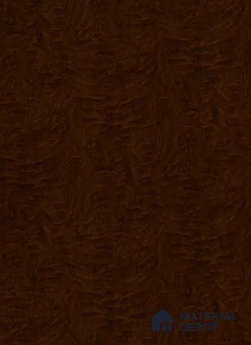 Wooden Look 83502 GL Camphor Brown 8 ft x 4 ft High Gloss Finish Liner Laminate - 0.8 mm | Suitable for TV Unit, Wardrobe, Kitchen Cabinets